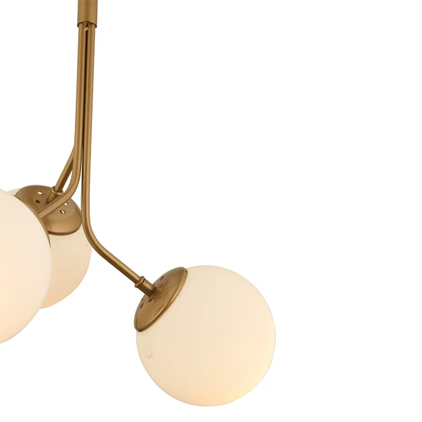 Apliqa Artel 3Lü Eskitme Top Avize Modern Sarkıt, Mutfak Yatak odası Salon Avize - Resim 3