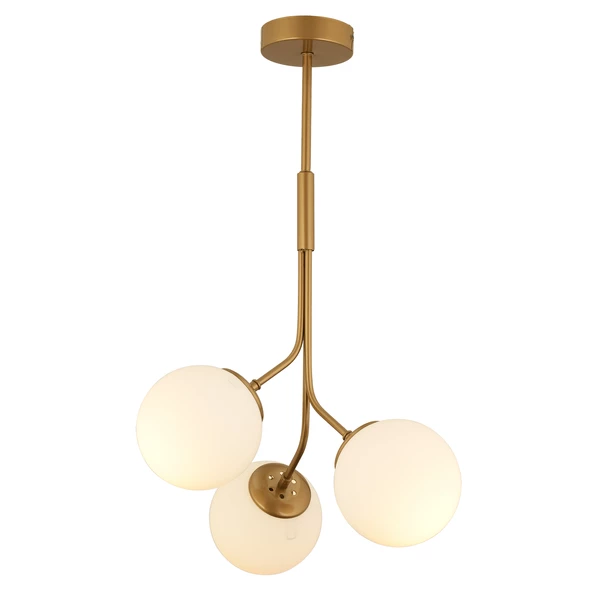 Apliqa Artel 3Lü Eskitme Top Avize Modern Sarkıt, Mutfak Yatak odası Salon Avize - Resim 2