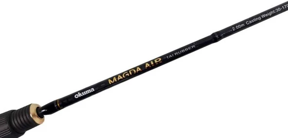 Okuma Magda Air 2,00 mt  30-170 gr 2 Parça Taırubber Kamışı - 2