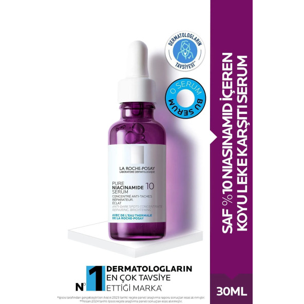 La Roche Posay Saf Niacinamide 10 Leke Karşıtı Serum 30 ml - 3