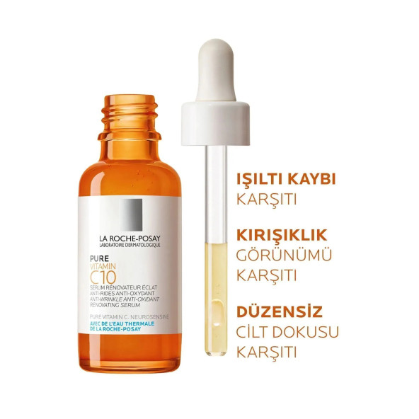 La Roche Posay Pure Vitamin C10 Işıltı Veren Serum 30 ml