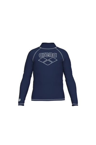 Arena 006296710 Rash Vest L/S Graphic Erkek Çocuk Yüzücü Tişörtü