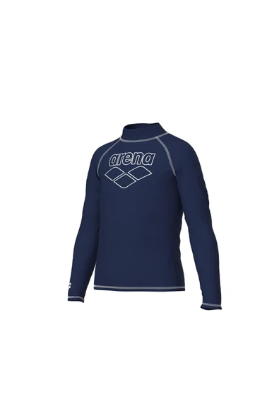 Arena 006296710 Rash Vest L/S Graphic Erkek Çocuk Yüzücü Tişörtü - 3