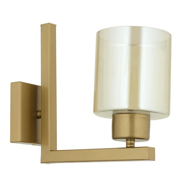 Apliqa Tisse Eskitme Boyalı Çift Camlı Duvar Lambası Yatak Odası-Yatak Başı-Banyo İçin Modern Aplik - 8