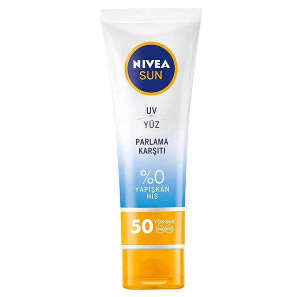 Nivea Sun Parlama Karşıtı Yüz Kremi 50ml