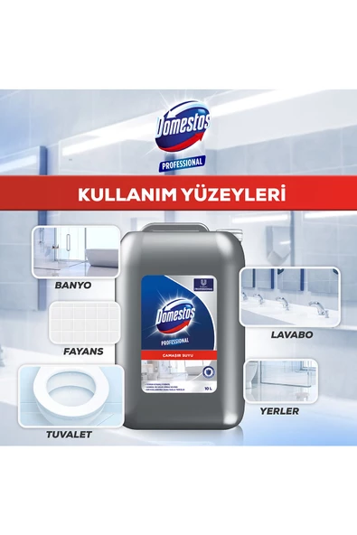 Domestos Çamaşır Suyu Pro Çamaşır Suyu 10 L 2 Adet - 6