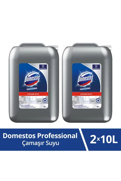 Domestos Çamaşır Suyu Pro Çamaşır Suyu 10 L 2 Adet