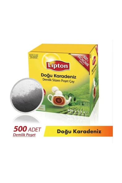 Lipton Demlik Poşet Çay Doğu Karadeniz 500'lü (bergamot aromalı)