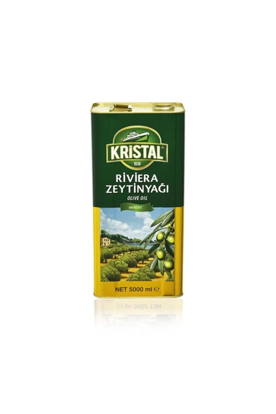 Kristal Riviera Zeytinyağı 5 L Teneke