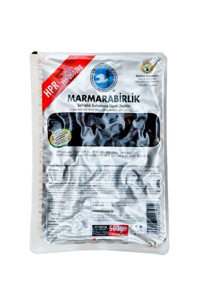 MarmaraBirlik Hiper L Vakumlu Zeytin 500 gr