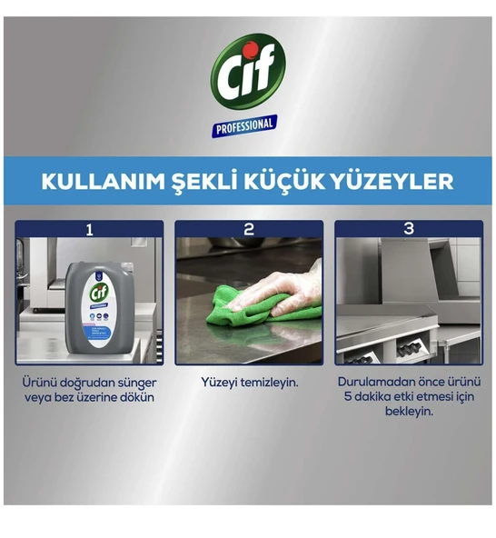 Cif Professional Çok Amaçlı Yüzey Temizleyici Çiçek Bahçesi 10 Lt (5 lt x 2 Adet) - Resim 6