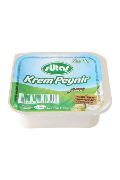 Sütaş Krem Peynir 144 Adetx20gram