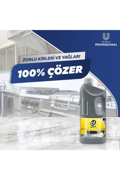 Cif Professional Çok Amaçlı Krem Temizleyici 1,9 Lt 3adet - Resim 3