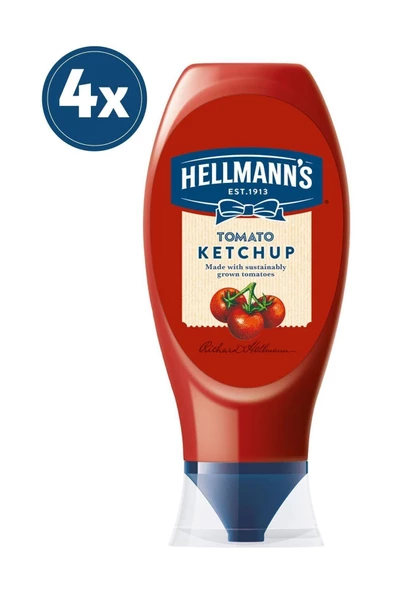 Hellmann's Ketçap 480 gr x 4 Adet