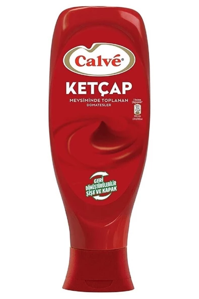 Calve Ketçap 610 Gr X 12 Adet