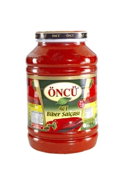 Öncü Biber Salçası 4300 gr Acı Pet