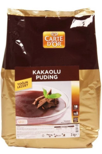 Carte d'Or Kakaolu Puding 3 Kg