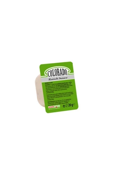 Colorado Ranch Sos (ranch Sauce) Küvet 20 Gr - 120 Adet