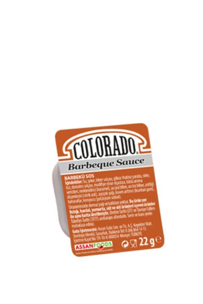 Colorado Barbekü Sos Küvet 20gr x 120adet