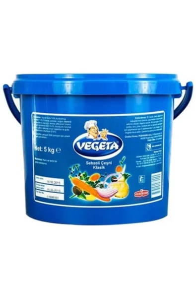 Vegeta Klasik Sebzeli Çeşni 5 kg