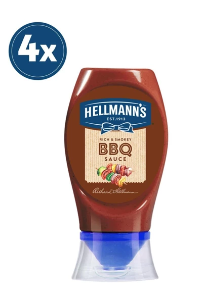 Hellmann's Barbekü Sos 285 gr X 4 Adet