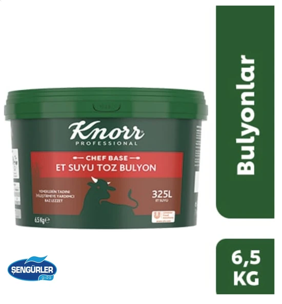 Knorr Chef Base Et Suyu Toz Bulyon 6,5 Kg - 1
