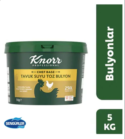 Knorr Chef Base Tavuk Bulyon 5000gr - 1