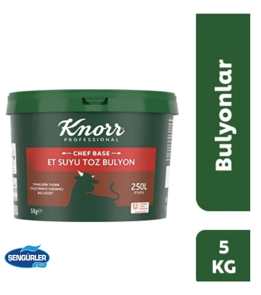 Knorr Chef Base Et Suyu Toz Bulyon 5 Kg - 1