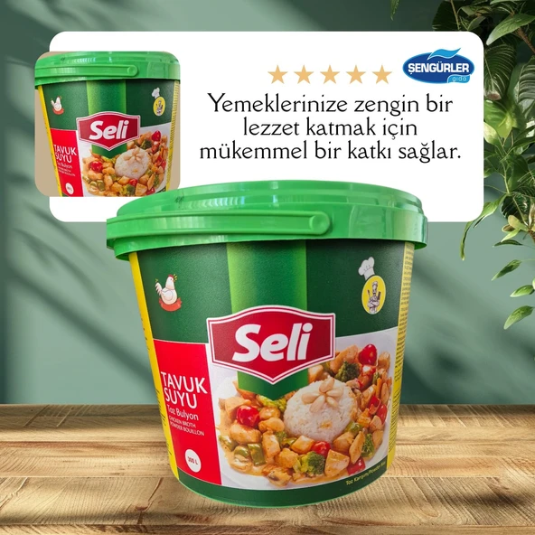 Seli Tavuk Toz Bulyon 5 kg
