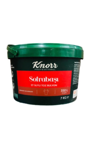 Knorr Sofrabaşı Et Suyu Toz Bulyon 7 Kg