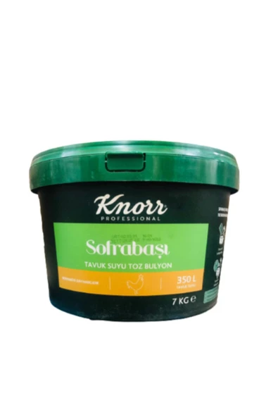 Knorr Sofrabaşı Tavuk Suyu Toz Bulyon 7 Kg