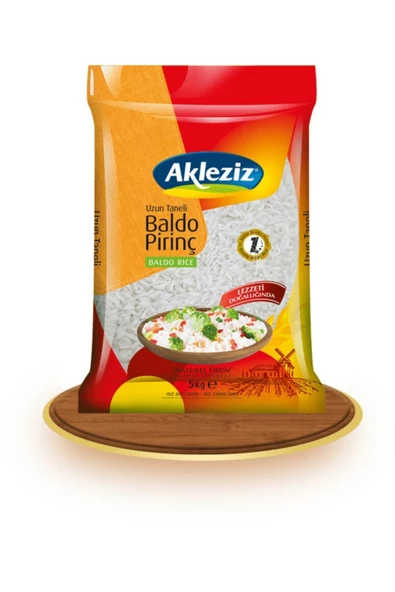 Lüks Akleziz Baldo Pirinç (5 Kg)