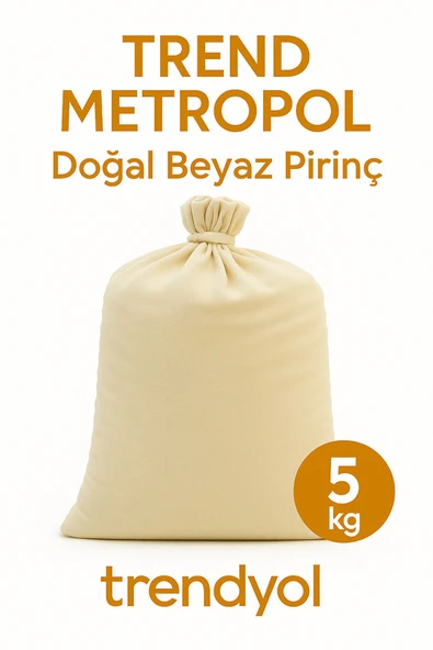 Trend Metropol Karacadağ Pirinç (5 KG) Yeni Mahsul