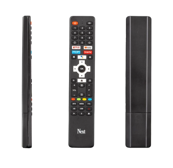 Ayt Weko Kl Next Vivax Conti Netflix Youtube Prime Video Google Play Tuşlu Ses Komutlu Lcd Led Tv Kumandası