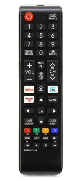 Weko Kl Samsung Bn59-01315b Netflıx-prıme Vıdeo-rakuten Tuşlu Kısa Lcd Led Tv Kumanda 40192 2860