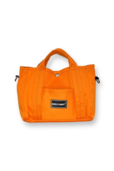 Me-vo Kadın Turuncu Renkli Borb Champs Mini El ve Omuz Çantası ürün görseli