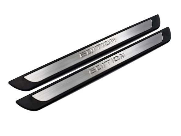 Fiat 500 C Krom Kapı Eşik Koruması Edition Line 2009 Üzeri 2 Parça - Resim 3