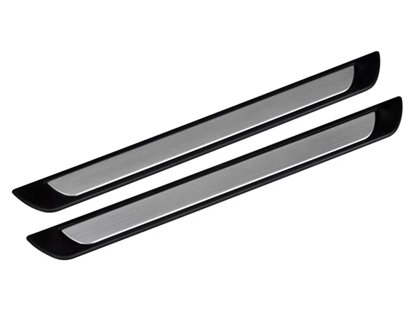 Peugeot Partner Krom Kapı Eşik Koruması Krom Line 1998-2008 2 Parça - Resim 3