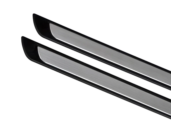 Fiat Doblo Krom Kapı Eşik Koruması Krom Line 2006-2010 2 Parça - Resim 4