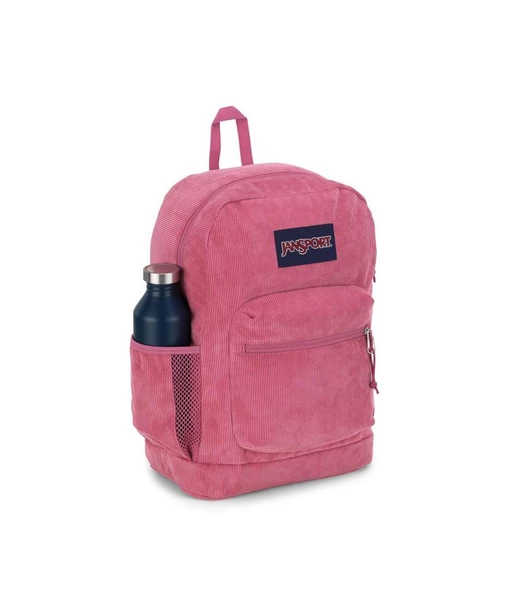 Jansport Cross Town Plus Remix Mauve Haze Corduroy Sırt Çantası EK0A5BJ67K4 - 5