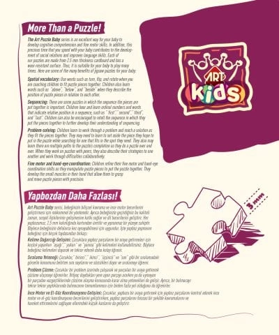 Art Puzzle İlk Besinler Baby 5822