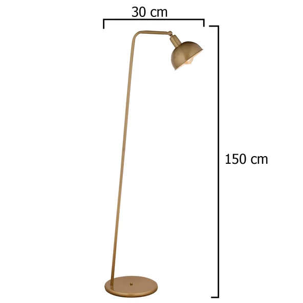 Apliqa Barin Eskitme Modern Tasarım Retro Metal Lambader - 9