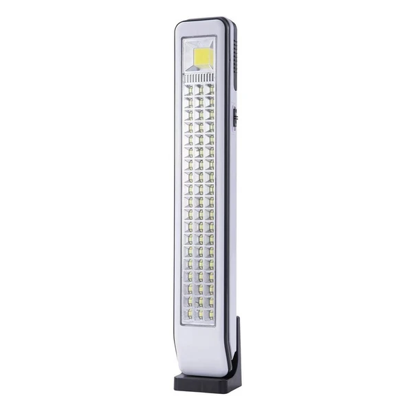 Powermaster T2 58 Ledli Şarjlı Solar Güneş Enerjili Ve Powerbank Özellikli Işıldak Kamp Lambası Aydınlatma - 4