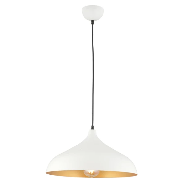 Apliqa Pera Beyaz Tekli Modern Retro Sarkıt Salon Avize - 4