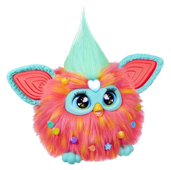 Fur Real Furby Mercan Renkli İnteraktif Pelüş Oyuncak