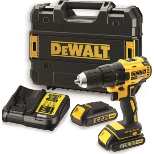 Dewalt Dcd777s2t-Qw Kömürsüz 18V 1.5 Ah Şarjlı Darbesiz Vidalama+Çift Akü+Taşıma Çantası