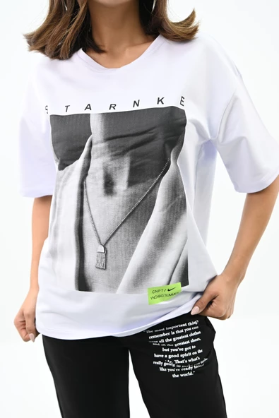 Kadın Resim Baskılı Eşofman Takımı  3318-22 - 11