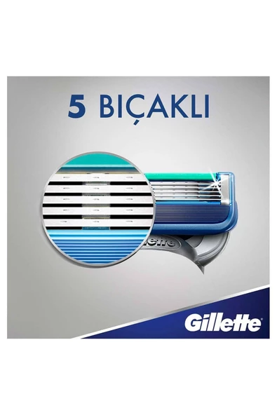 Gillette Fusion5 Start 8Li Yedek Tıraş Bıçağı - Resim 4