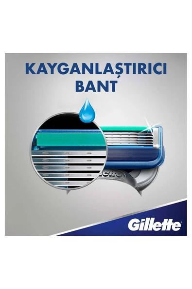 Gillette Fusion5 Start 8Li Yedek Tıraş Bıçağı - Resim 5