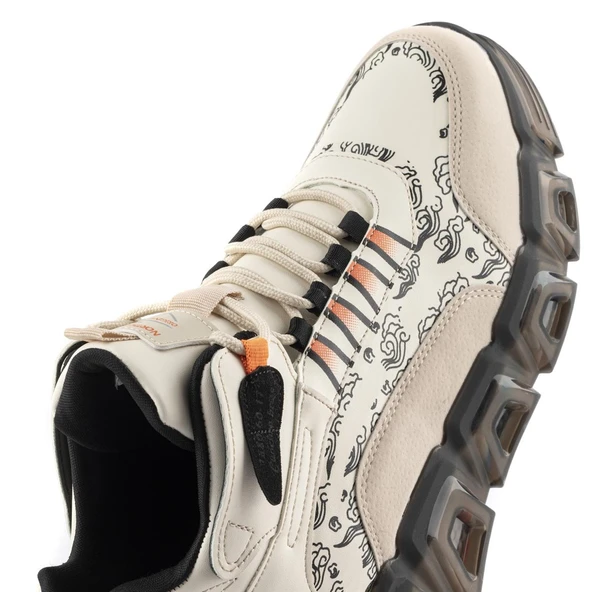 North Of Wild Z5 Cuacheo Base Air Sneaker Bot Erkek Spor Ayakkabı - Resim 7